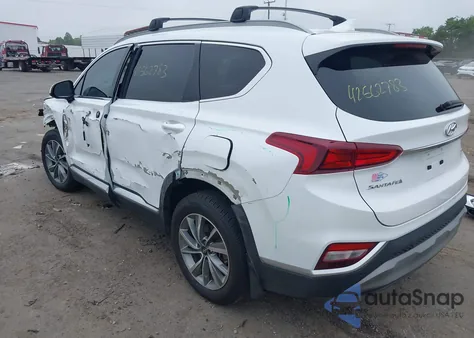2020 Hyundai Santa Fe Sel from USA, damaged, VIN 5NMS3CADXLH195080